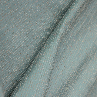 Metallic Fantasy Subtle Textured Striped Sparkling Shimmering Greyish Green Curtain 8