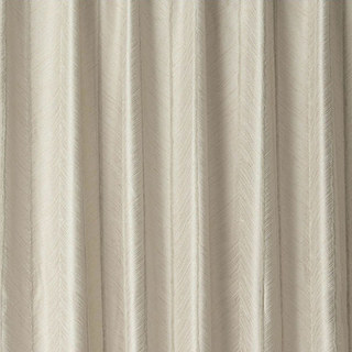 New Look Luxury Art Deco Herringbone Beige Cream & Rose Gold Sparkle Curtain 7