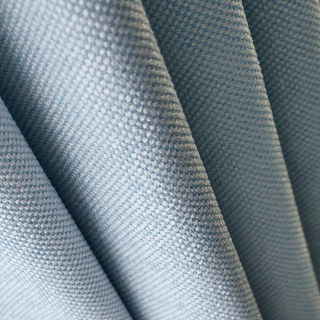 Subtle Spring Light Blue Curtain