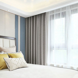 Allure Luxury Jacquard Beige and Cream Lace Curtain 4