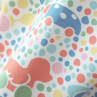 Bouncy House Dotted Animals Multi Colour Print Curtain