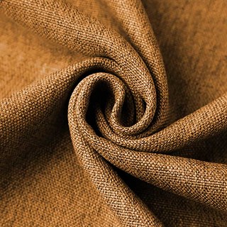 Pine Valley Terracotta Orange Blackout Curtain 10