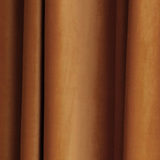 Fine Apricot Orange Velvet Curtains 2