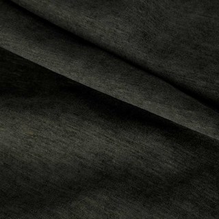 Exquisite Matte Luxury Charcoal Black Chenille Curtain