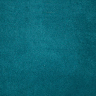 Velvety Faux Suede Teal Blue Curtain 6