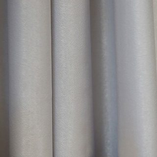 Satiny Touch Ash Grey Voile Curtain 4