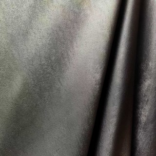 Satiny Touch Dark Grey Voile Curtain