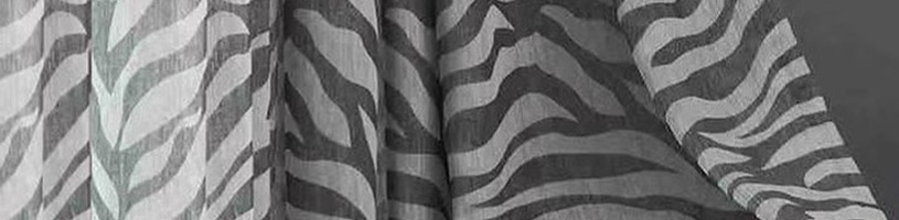 Animal Voile Curtain