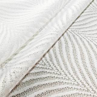 Mermaid Veil Ivory White Herringbone Sheer Curtain 7