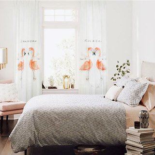 Flamants Roses Duo Rideau 6
