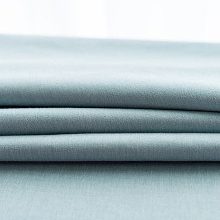 Pâte de Herringbone bleu 100% noir Rideau 13