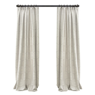 Dandy Pissenlit Luxe 3D Jacquard Beige Crème Rideau 7