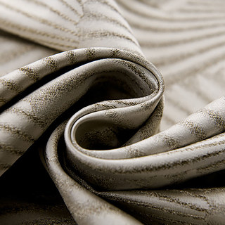 Eventails Orientaux Luxury Art Deco Jacquard Rideau de crème à motifs