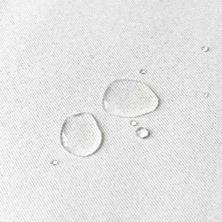 Malibu Rideaux d'extérieur imperméables occultants en twill ivoire blanc 3