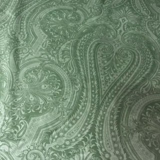 Royal Mirage Sauge Vert d'œuf Damas Velours Rideau 4