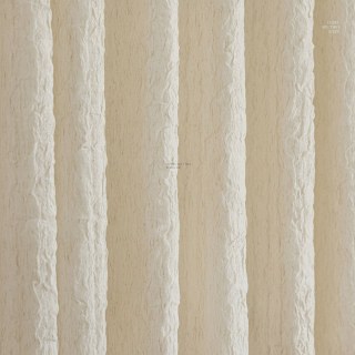 Broyée Drift crème Lin Style Crinkle Voile Rideau 3