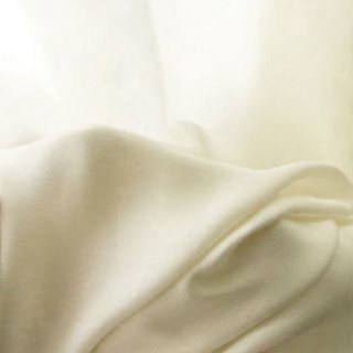 Satiné Touch Crème Voile Texturé Rideau