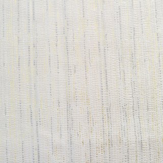 Crème cascade pointillée Off Rideau rayé mijotant blanc 6