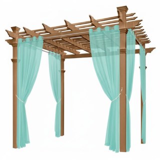 Laguna Rideau d'extérieur imperméable vert menthe Voile 2