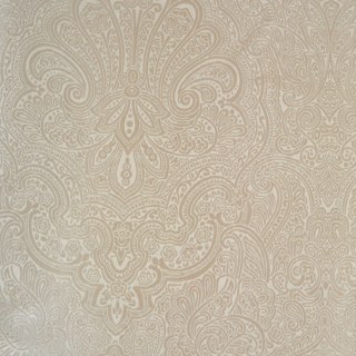 Opulent Floral Luxe Jacquard Beige Crème Rideau de Damas 8