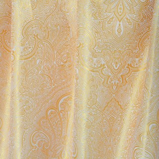 Opulent Floral Luxury Jacquard Rideau damask d'or 6