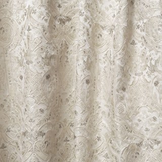 Palais Arabesque Jacquard Crème Champagne Damask Rideaux 5