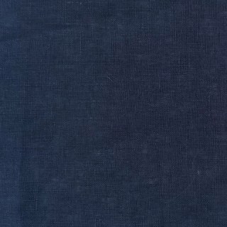 Wabi Sabi Lin pur Lin Minuit Rideau voile lourd bleu foncé 4