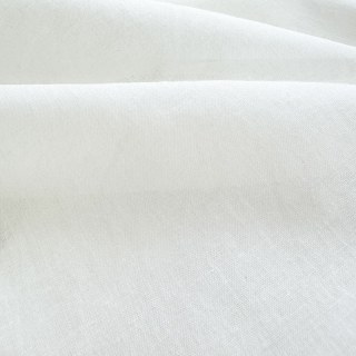 Cotton Club Pur Coton Ivoire Blanc Rideau Voile Transparent