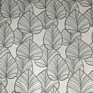 Lush Palm Tree Paradise Marine Voile Semi-Transparent Rideau 4