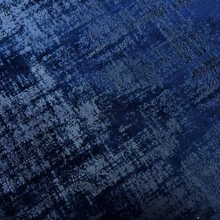 Rideau en velours texturé bleu marine nuit de qualité supérieure