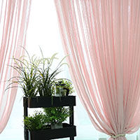 Rod Pocket Sheer Curtains