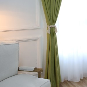 Unique Rustic Glen Green Curtain Del 5