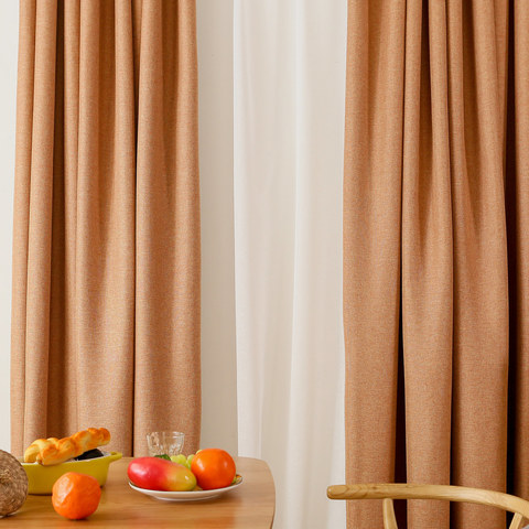 Serene Moment Light Brown Curtain 1