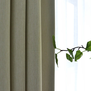 Blackout Zigzag Twill Cream Curtain 2