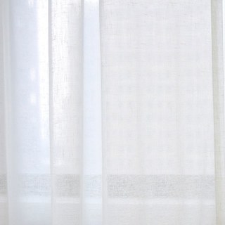 A Touch of Sunshine Cotton White Voile Curtain 4