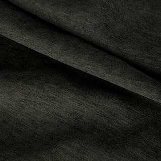 Exquisite Matte Luxury Charcoal Black Chenille Curtain