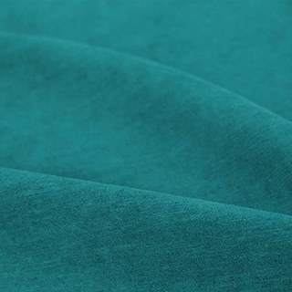 Exquisite Matte Luxury Turquoise Chenille Curtain