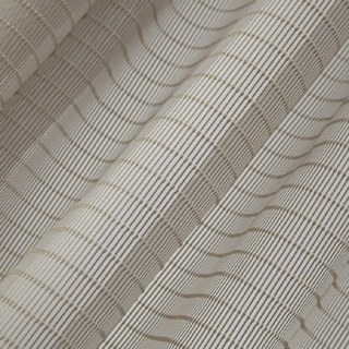 Tide Luxury Horizontal Striped Pastel Coffee Voile Curtain 9