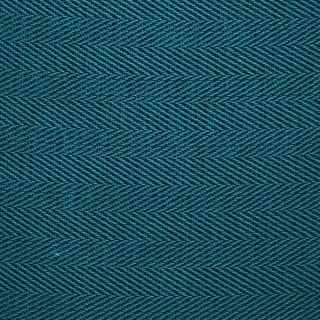 Blackout Zigzag Twill Teal Blue Curtain 5