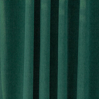 Exquisite Matte Luxury Emerald Forest Green Chenille Curtain 3
