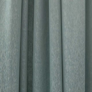 Silk Waterfall Subtle Textured Striped Shimmering Duck Egg Blue Curtain 2