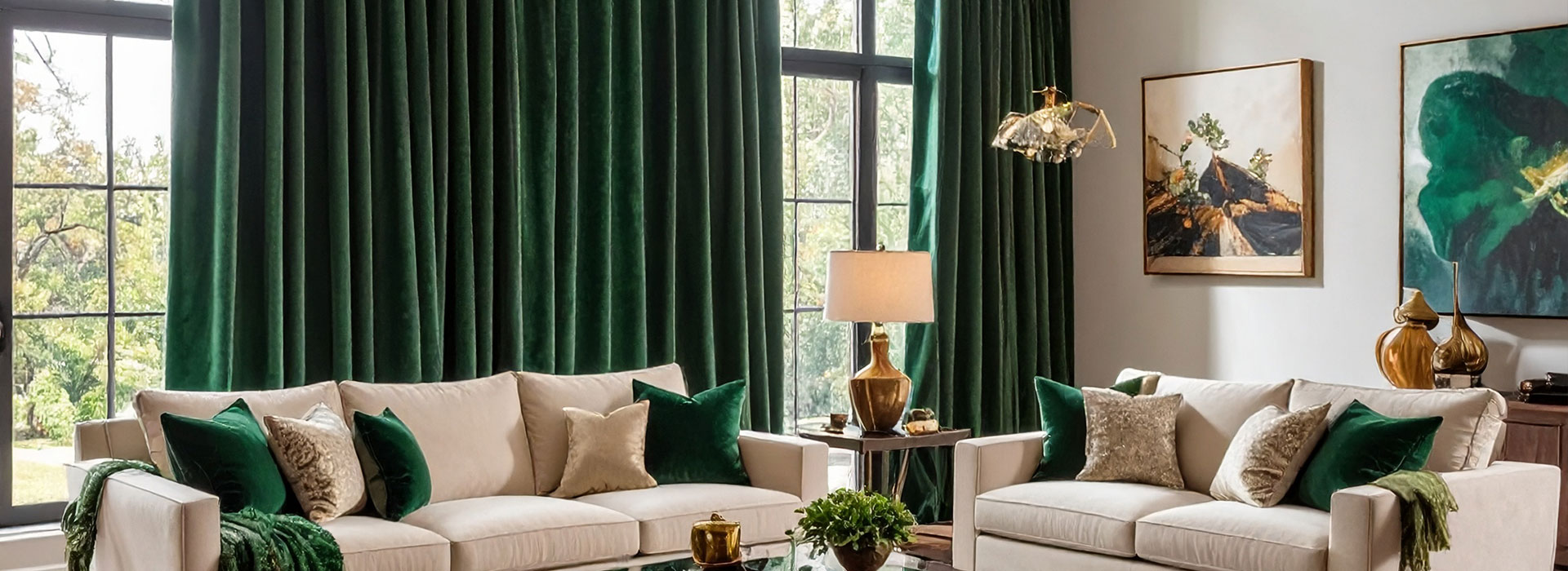 VELVET CURTAINS