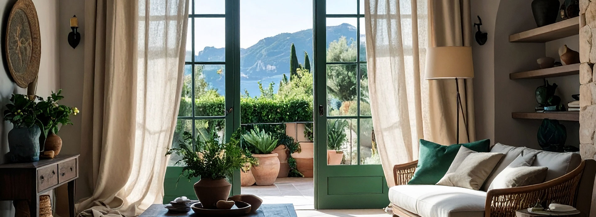 FLAX LINEN CURTAINS