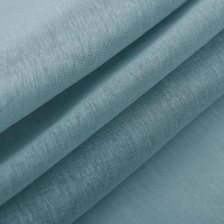 Luxe Teal Blue Sheer Voile Curtain
