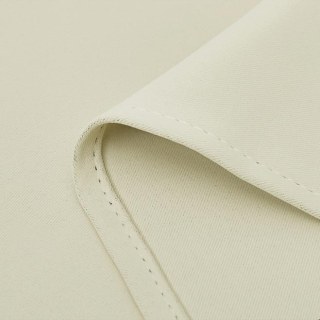 Malibu Waterproof Blackout Twill Beige Cream Outdoor Curtain