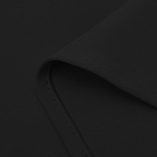Malibu Waterproof Blackout Twill Black Outdoor Curtain