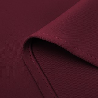 Malibu Waterproof Blackout Twill Burgundy Wine Red Outdoor Curtain