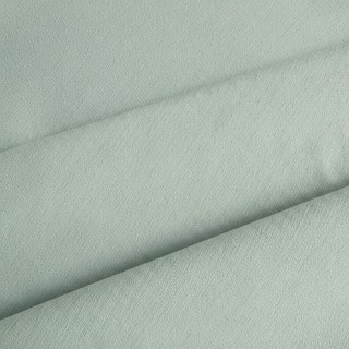 Double Plush Sage Green Chenille Blackout Curtain 2