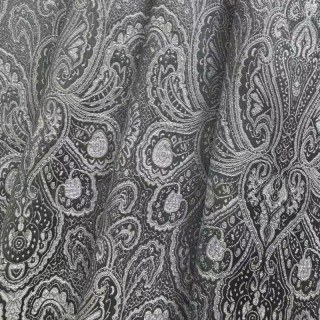 New Classics Luxury Damask Jacquard Black Curtain