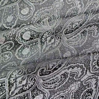 New Classics Luxury Damask Jacquard Black Curtain 4